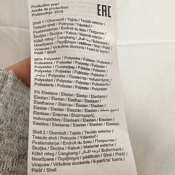 Vero Moda Jogger Lace Pants Grey - Picture 7 of 8